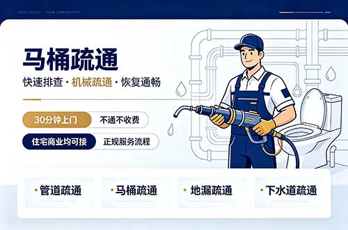 广水马桶疏通