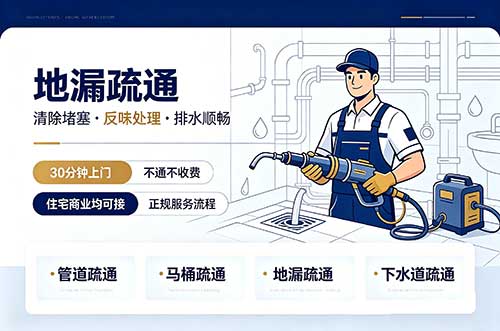 广水地漏疏通