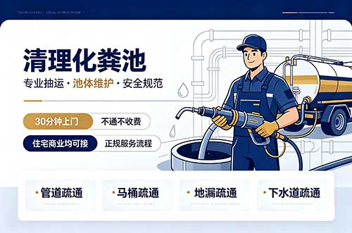广水清理化粪池